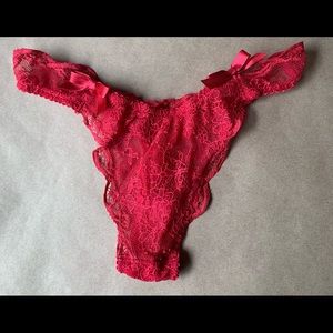 Agent Provocateur Love Lace Thong Red
